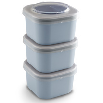 Sigma home Food to go Lunchbox 3er-Set blau 