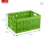 Square folding box 32L green