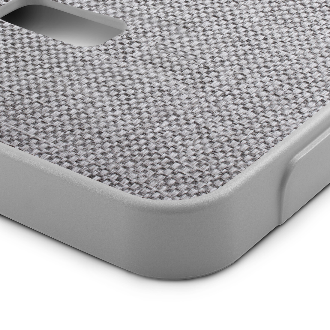 Sigma home couvercle tissu gris - boîte de rangement 5L 