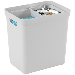 Sigma home Aufbewahrungsbox 25L weiß