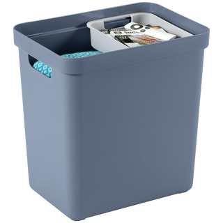 Sigma home Aufbewahrungsbox 25L dunkel blau
