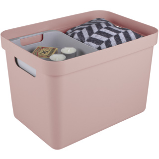 Sigma home storage box 18L pink