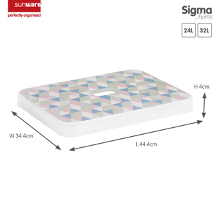 Sigma home Deckel Triangel für Aufbewahrungsbox 24L und 32L