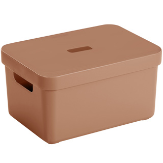 Sigma home lid terracotta - storage box 5L