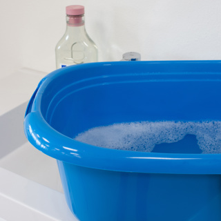 Basic washtub 25L blue