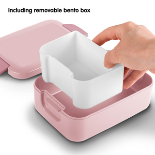 Sigma home Food to go Lunchbox klein + Trinkflasche – rosa