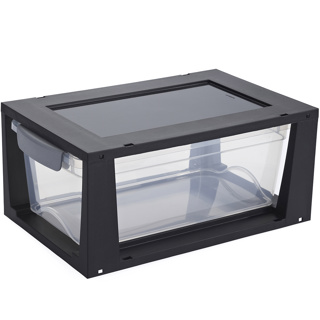 Omega Drawer unit 6L transparent schwarz