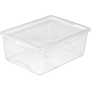 Omega storage box 11L transparent