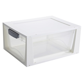 Omega Drawer unit 11L transparent weiß
