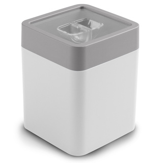 Sigma home food storage container 0.6L white grey