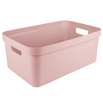 Sigma home storage box 45L pink