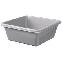 Water-line bowl square 15L grey