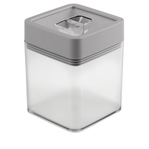 Sigma home storage container 0,6L transparent grey