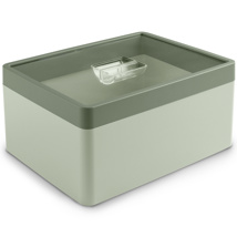 Sigma home food storage container 3.3L green dark green