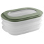 Sigma home meat keeper transparent green