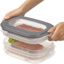 Sigma home meat keeper transparent grey