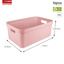 Sigma home storage box 45L pink