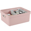 Sigma home storage box 24L pink