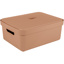 Sigma home storage box 24L terracotta