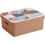 Sigma home storage box 24L terracotta