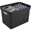 Sigma home storage box 18L black