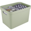 Sigma home storage box 18L green