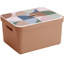 Sigma home lid decor terracotta - storage box 24L and 32L