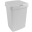 Delta waste bin flat lid 25L white