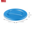 Water-line lid - for bucket 12L blue