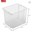 Nesta storage box 45L transparent