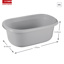 Basic washtub 40L grey