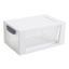 Omega drawer unit 6L transparent white