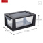 Omega drawer unit 6L transparent black