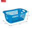 Basic laundry basket 55 cm blue