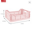 Folding box 15L pink