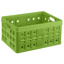 Square folding box 32L green