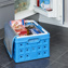 Square Klappbox mit Kühltasche und Griff 32L blau