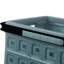 Square folding box with handle 24L anthracite