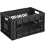 Square folding box Heavy Duty 45L black
