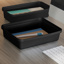 Sigma home office basket A5 black - made of recycled material