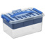Q-line Aufbewahrungsbox mit Einsatz 6L transparent blau