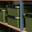 Q-line boîte de rangement recyclé 32L vert noir