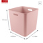 Basic boîte cube rose