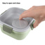 Sigma Home Food to go lunchbox groen donkergroen