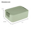 Sigma home Food to go lunch box small green