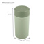 Sigma home Food to go drinking cup green