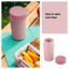 Sigma home Food to go drinking cup pink