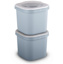 Sigma home Food to go mini lunch containers set of 2 blue
