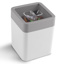 Sigma home food storage container 0.6L white grey