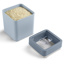 Sigma home food storage container 0.6L blue dark blue